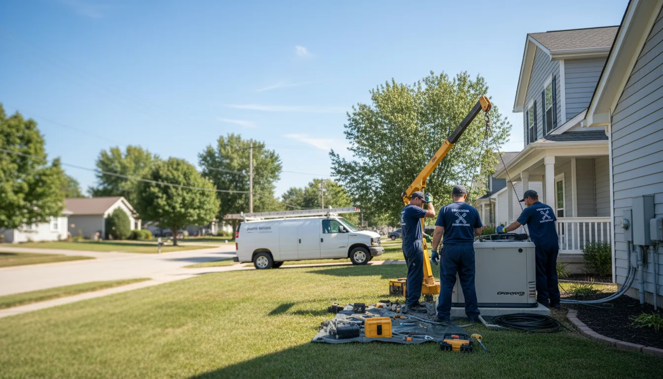 Generator Installation in Gridley, KS near me